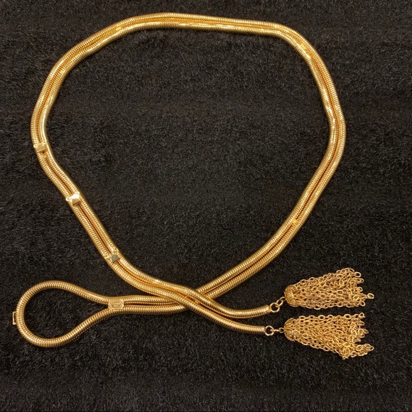 Dior Accessories - 🔥🔥 Christian Dior Vintage Gold Toned Belt 🔥🔥